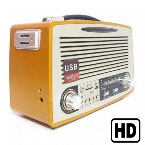 Uzaktan İzlemeli Radyo Gizli Güvenlik Kamera FULL HD